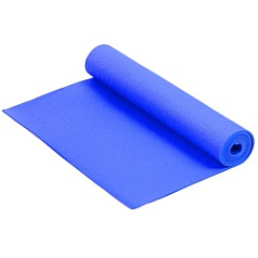 Коврик для фитнеса и йоги Larsen PVC Blue 173 х 61 х 0,6 см
